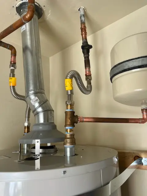 Water heater installation and plumbing repair in Dietrich